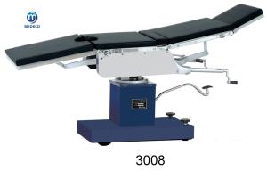 Quality Manual Hydraulic Operating Table Stainless Steel Operating Table 3008 Series for sale