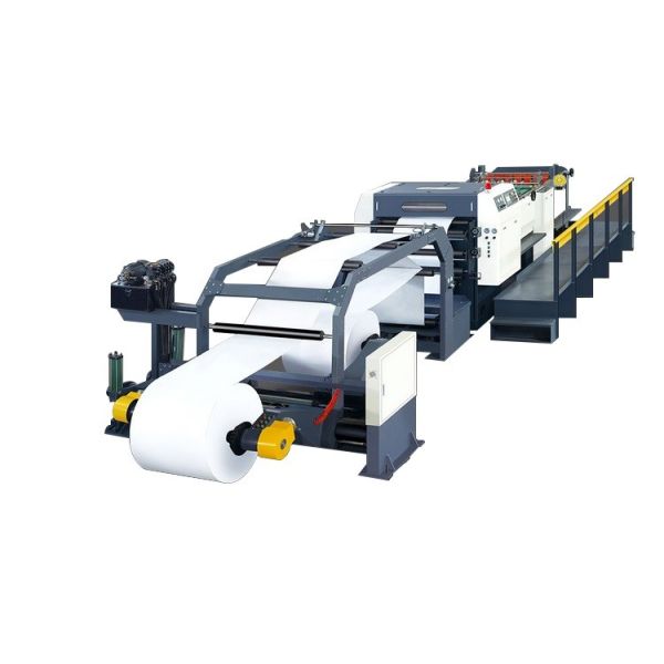 GM-1400 High Precision High Speed Single Knife Paper Cutter Slitting Rewinding