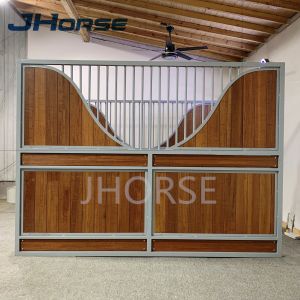 Portable Movable Stable Horse Stall Fronts With Feeder