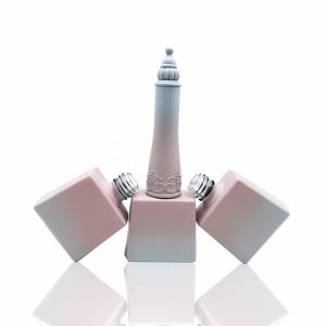 10ml square Glass Empty UV Gel Polish Bottles