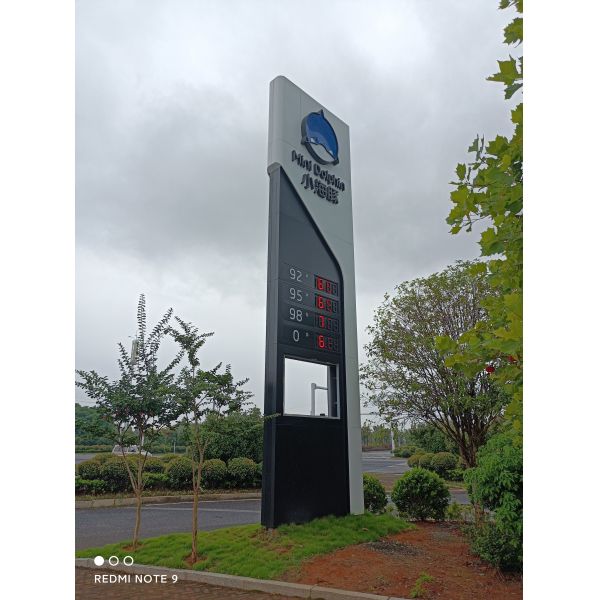 Buy Modern Directional Wayfinding Signage , Illuminated Pylon Signs at wholesale prices