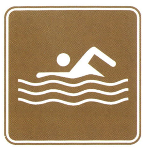 Tourist Attractions Brown Travelling Sign Reflective Film Sheet and Aluminum Board For Price