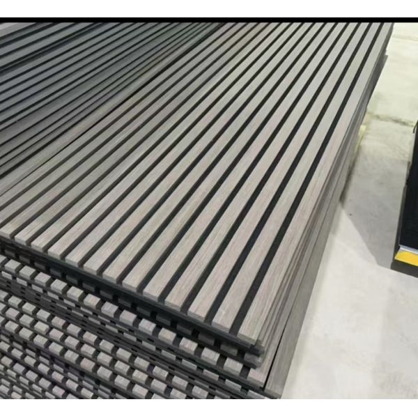 Akupanel Akustik Panel Wooden Slat Acoustic Panel For Home Soundproofing TV Back Wall