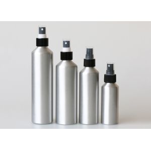 China Perfume Aluminum Pump Bottles 50ml Printed Logo Color Painting on sale