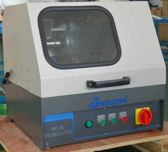 Abrasive Metallurgical Cutting Machine with Cooling Device for Specimen