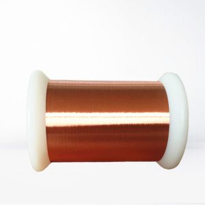 China Solderable Magnet Copper Wire , 0.012 - 0.5mm Enamelled Copper Winding Wire on sale