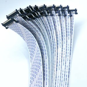 LCD Custom FFC Cable Both End JAE FI-RE 51HL Connector FOR LCD PANEL AND TV
