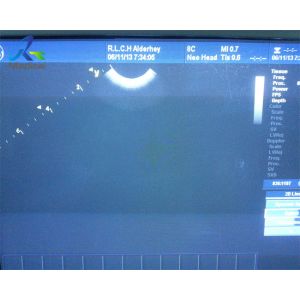GE 8C Convex Ultrasound Machine Probes Medical Instruments In Operating Room