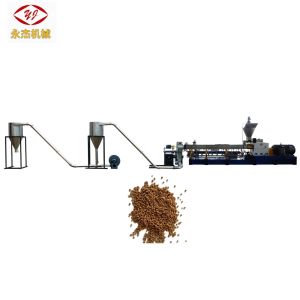 Wood/Bamboo/Sugar Cane/Stalk Powder PE PP PVC PS Twin Screw Extruder Plastic