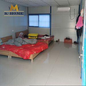 Insulated Labour Hutment Sandwich Panel Prefab House