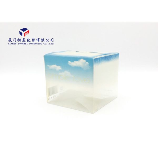 Retail Packaging PET Plastic Box Automatic - Lock Bottom Environmental Friendly