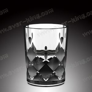 Custom Stemless Wine Glass Cup Anti Scratch 400ml 500ml