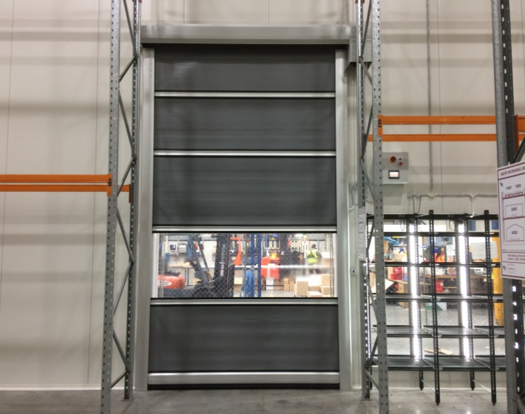 Wind Resistance Rapid Roller Doors High Speed 0.5-1.5m/S Opening Close Automatic shutter wholesale