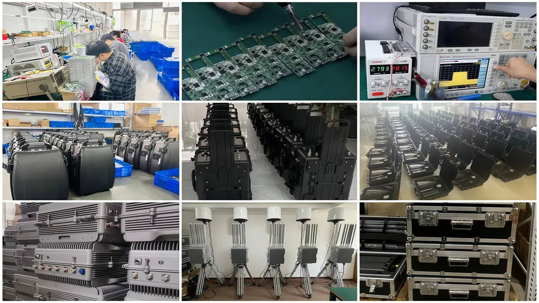 Wide‑Band Ultra‑Light Dual‑Mode Handheld Drone Detector with 1km Spoofing Range Second‑Level