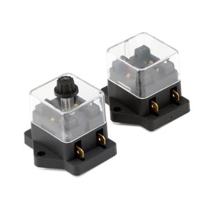 Quality 32V DC Fuse Holder Automotive 2 Way Circuit 12 Volt Fuse Block Blade Car Fuse Box for sale