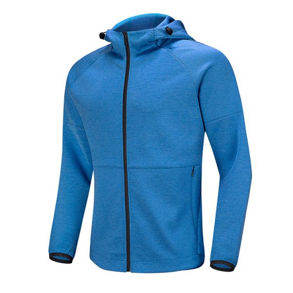 2021 New fall/winter sport coat Men's and women's thickened Hooded running fitness hoodie