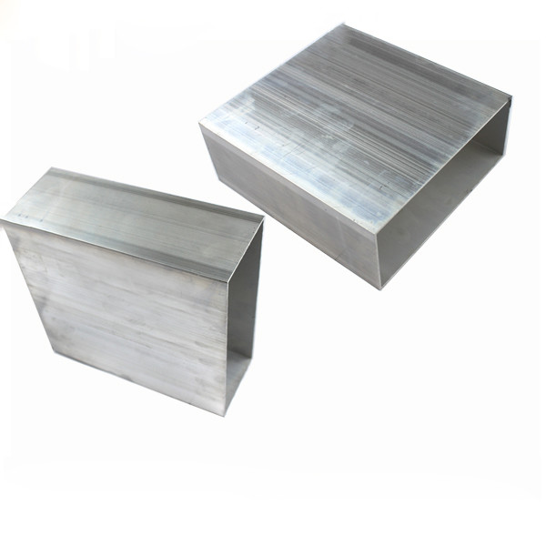 Buy 6060 6061 6063 Aluminium Tile Trim , Rectangle Aluminum Profile Tubing at wholesale prices