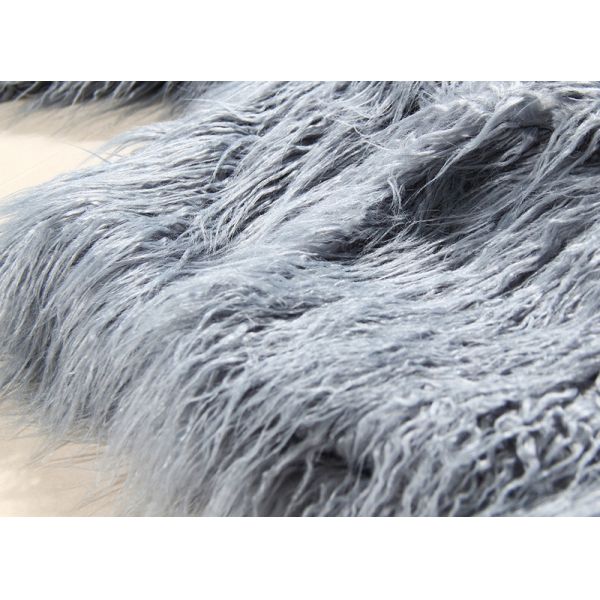 New Winter Style Fashion Woolen Faux Fur Collar Jackets Breathable Coated Fur Coat Women Winter