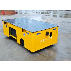 25T CE Certified Flatbed Steerable Transfer Trolley