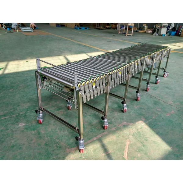 Flexible Powered Stainless Steel 304 Roller Conveyor
