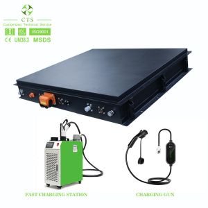 CTS new design 400v 50ah 100ah NMC lithium battery pack for electric vehicle bus