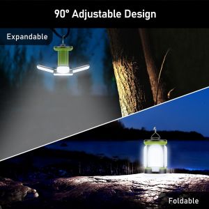 Camping Lantern Rechargeable 7 Light Modes 60 LED Ultra Bright Tent Light