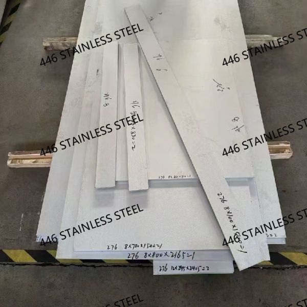 UNS S44600 Stainless Steel Plate Alloy 446 SS Plate 1.0 - 30.0mm Cold Rolled Hot Rolled