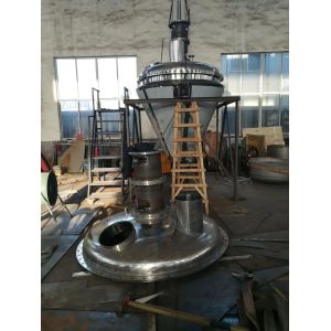 Conical Screw Double Cone Blender Mixer , Spiral Ribbon Mixer