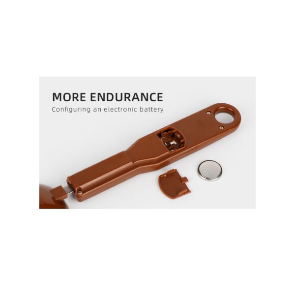 Food Scales LCD Display Stainless Steel Electronic Scales 1*CR2032 Battery Auto Off 46g Function Kitchen Spoon Digital