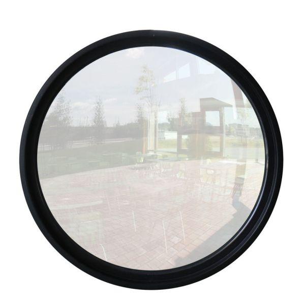 Buy Commercia Hurricane Proof Aluminum Round Wooden Window Heat Insulation at wholesale prices
