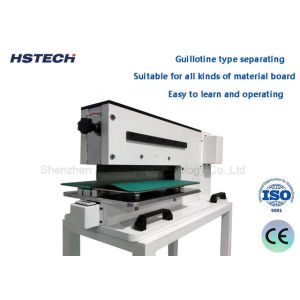 New Condition PCB Depaneling Equipment Powerful Low Stress V Cut Linear Blade