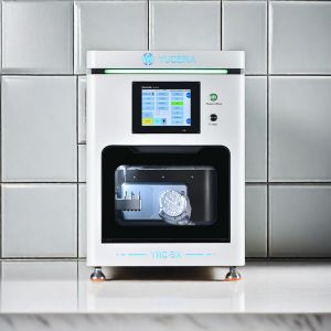 China Yucera 5 Axis Dental CNC Milling Machine CAD CAM Bench Top Lab Tools for Zirconia Metal China OEM Power Source Machinery on sale