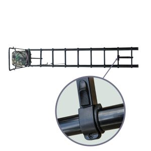 8 Steps Flolding Aluminium Telescopic Ladders Hunting Tree Stand