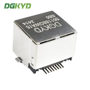 RJ45 56 1X1 8P8C SMD Unshielded 15U SMT Interface DGKYD561188GWA15SB5