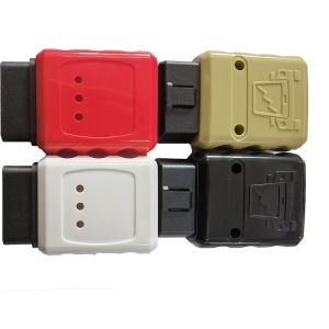 OBDII Male Head Diagnostic Tool With OBD2 Car Logo Shell