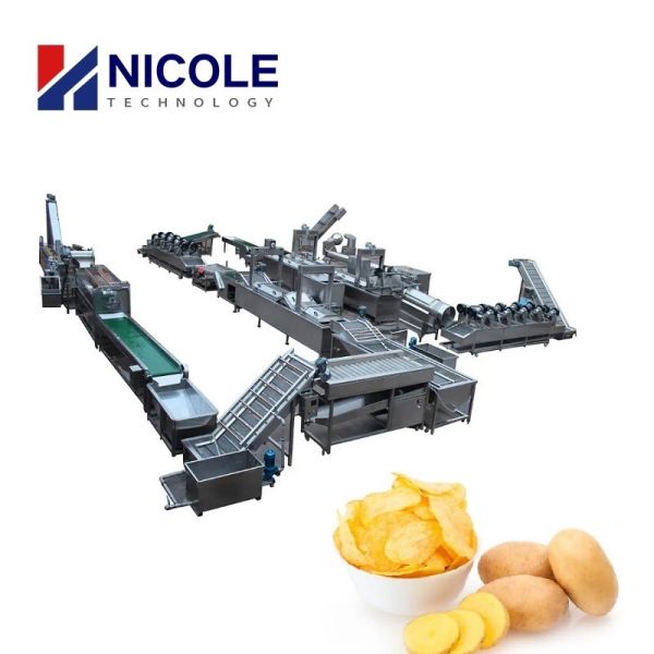 Buy Fully Automatic SS Potato Chips Manufacturing Machine Production Machine at wholesale prices