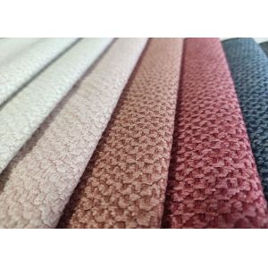 RoHS 100 Polyester Woven Fabric 390gsm Water Resistant Upholstery Fabric