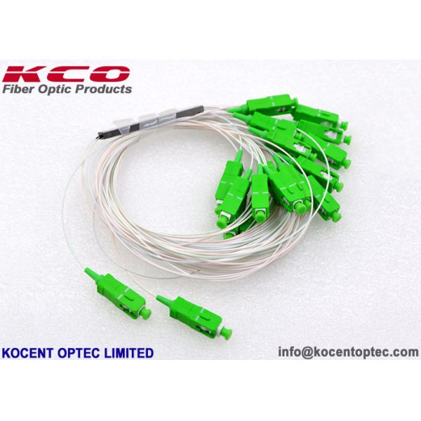 FTTH 2x16 Fiber Optic Splitter with SC/APC LC/APC Connector and Compact Design