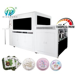 Quality ZDJ1200 2-12 Inch Paper Plate Machine To Make Disposable Fully Automatic High Speed Food Paper Plate Machine for sale