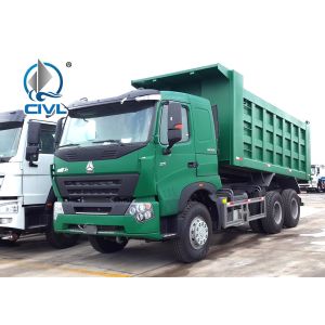 SINOTRUK HOWO 371hp Dump And Tipper Trucks 6x4 For Carry Stone / Sand