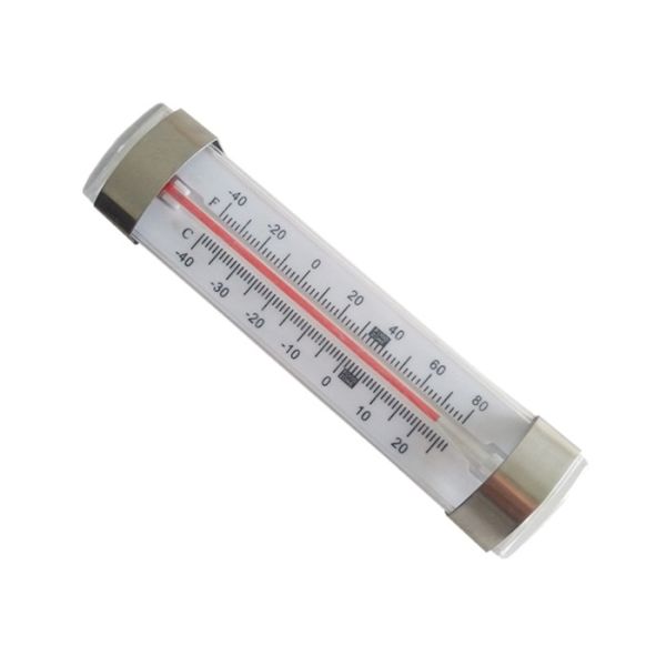 Buy Large Rectangular Fridge Freezer Thermometer , Fridge Temperature Thermometer With Red Liquid Inside at wholesale prices