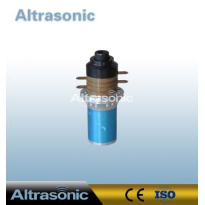 Ceramic Welding Piezoelectric Ultrasonic Welding Transducer 900W 40mm Diameter