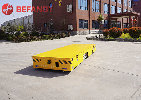 Buy Heavy Duty Boiler Industry With Limit Switch Railless Transfer Carts at wholesale prices