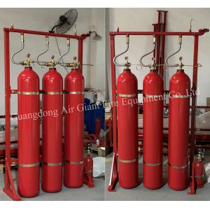 Quality Enclosed Flooding Inert Gas Argon IG55 Fire Extinguishing System Without Pollution For Server Room for sale