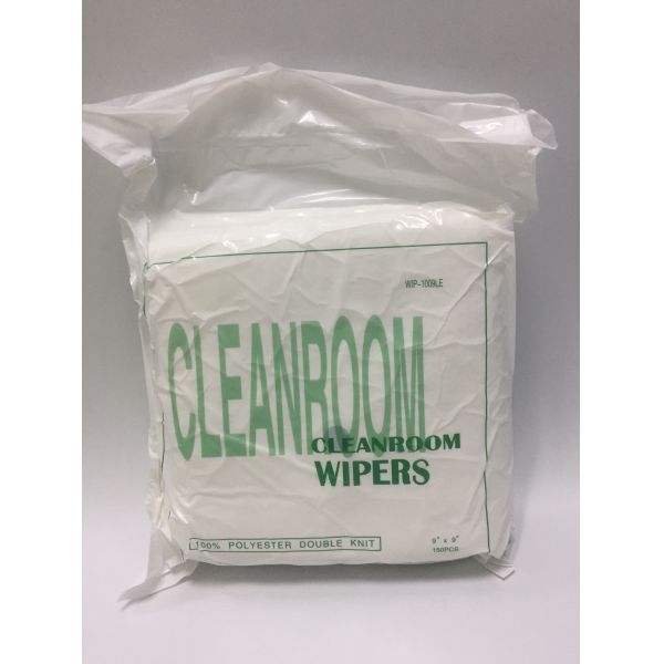 100% Polyester Cleanroom Wipes High Abrasion Resistance RoHS REACH Approve