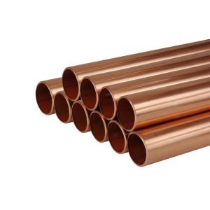China Hard Type Straight Copper Refrigeration Tubing For Air Conditioner 3/8-8 1/8 OD on sale