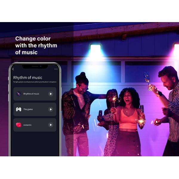 Outdoor 30W 50W 100W RGB LED Flood Light With Dmx Control EMC