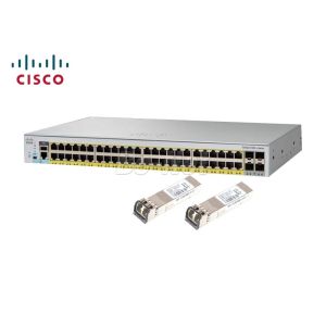China Cisco WS-C2960L-48PQ-LL 48port 10/100M Switch Managed Network Switch C2960L Series Original New on sale