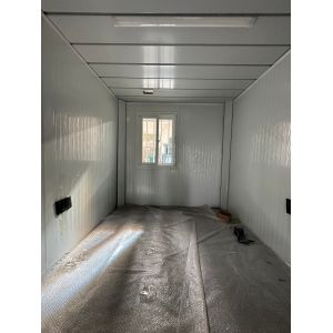 Steel Frame Easy Assembly 20ft 40ft Tiny Homes Site Office Container Houses with