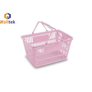 Double Hands Versatile Folded Grasps Grocery Hand Basket For Spermarket